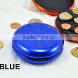 Fashion New Aluminium Euro Coin Dispenser Holder Purse Wallet Hold Coins Gadget thumbnail-3