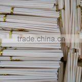 3mm*17.5cm*6pcs/pack Natural Rattan Stick Packaged With Gold Metal Strap for Reed Diffuser thumbnail-1