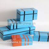 Rectangle Colored Lacquer Box thumbnail-1