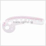 Kearing Vary Form Curve Ruler Armhole Curves Silk Printing Flexible Transparent Plastic Rulers # 6132