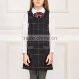 Designer School One Piece Sleeveless Dress With Shirt thumbnail-3