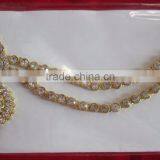SIDE TIKA TIKA GOLD TONE CRYSTAL Hair Accessory thumbnail-3