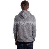 Blank Custom Hoodie High Neck Grey Hoody Korean Fashion Hoodies thumbnail-3