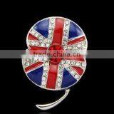 Custom China Wholesale Metal Letter Super Brooch With Color Enameled thumbnail-5