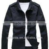 New Design 100% Cotton Men's Casual Shirts for Spring, Summer and Autumn thumbnail-3