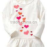 LITTL GIRLS RUFFLE TUNIC TOP thumbnail-1