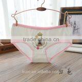 2017 Cheap Cotton Colorful Cartoon Print Yough Sexy Lady Panty(OEM) thumbnail-3