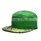 Floral Design Your Own Custom Hat 5 Panel Custom Hat Wholesale thumbnail-4