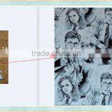 Boutique Dress Designs for Young Girls Magic Person Print With a Bowknot Kids Summer Dress thumbnail-1