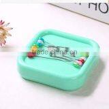 Square Magnetic Pincushion/Pin Holder/Pin Caddy /sewing Accessory thumbnail-1