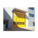 PVC Stacking High Speed Shutter Door Automatic Perforated Rolling Door thumbnail-1