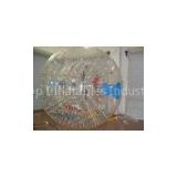 1.0mm TPU material Transparent Inflatable grass zorbing ball with soft cushion