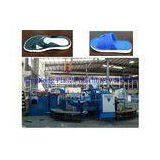 Safety PCU Flip Flop Slipper Shoe Moulding Machine / Manufacturing Equipment