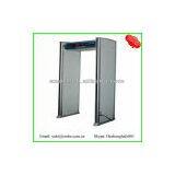 6 Zones Built-in Power Supply Security Door Frame HZ-600 With LED Pillar Lame