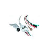One-Piece Series Patient Cable with Leadwires