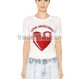 Wholesale Custom T Shirt Korea Design Printing Shirts For Women thumbnail-2