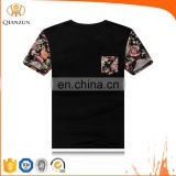 custom t shirt printing with flower sleeve