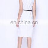 2016 BAIYIMO Women's Summer Mid Calf Floral Style Wear to Work Business Sheath Dress thumbnail-4