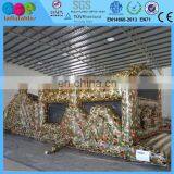 New Inflatable Camouflage Obstacle Course