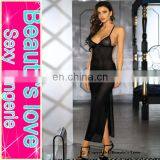 Sexy Shining Dotted Bra Mesh Gown Hot Sexy Nighty thumbnail-1