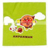 logo printed microfiber lens cleaning cloth for kids