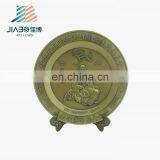 Personalized Custom Commemorative Bronze Dubai Cheap Metal City License Souvenir Plate thumbnail-5