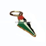 Gold key shape Handala Hanzala Palestine Flag keychain