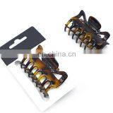 Women Hair Accessories Plastic Tortoise Shell Hair Claws Clips for Long Hair thumbnail-4