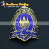 Hot Selling Custom High Precision Cheap Fashion Metal Sticker Metal Wine Label With Competitive Price thumbnail-1