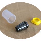 Collet ER22 half-transparent package small plastic tool box little parts and tool protective storage box 22mm(D) * 36mm(H)