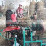 Factory Manufacture Rice Stalk Straw Rope Making Machine