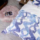 Custom Luxury Polyester Knitted Flannel Fleece Bed Quilt Cover Blanket thumbnail-4