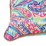 China Factory Paisley Printed Square Outdoor Pillow Decoration thumbnail-6