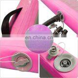 Wholesale Pink Inflatable Square Air Track Tumbling Mat 4m x 4m thumbnail-3