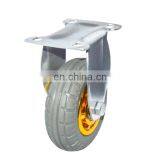 Steel Rubber PU TPR Medical Heavy Duty Cast Iron1 Inch Swivel Castor Wheel thumbnail-3