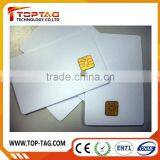 PVC White Blank Smart Contact ic Card thumbnail-3