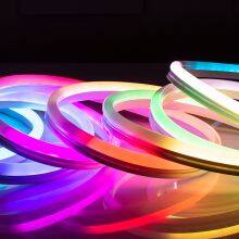 Factory Supply Decoration Lights Digital Rgb LED Neon Flex Light Strip thumbnail-5
