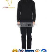 Men Half Zip Polo Neck Pullover Sweater,Men Cashmere Silk Sweater thumbnail-3