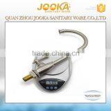 The Price of Laser Faucets Long Spout Brushed Kitchen Faucet thumbnail-5