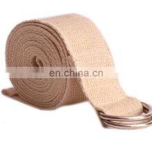 Custom Color Option With Cotton Yoga Belt Strap Indian Supplier thumbnail-2