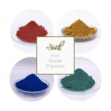 Green/Yellow/Black/Red /Brown /Blue/Orange Fe2o3 Nano Powder Inorganic Iron Oxide for Colorful Cement