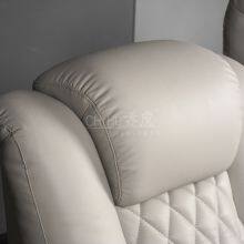 CHIHU Furniture Leather Power Electric Home Theater Movie Cinema Recliner Sofa Seating With Table Board and Cup Holder thumbnail-5