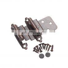 Rhetech Inset/Offset Kitchen Cabinet Door Hinges 3/8in Face Mount Concealed Self Soft Close Furniture Cupboard Cabinet Hinges thumbnail-2