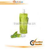 Palstic Bottle Folding Water Bottle With Imprint Logo thumbnail-2