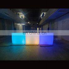 Event Rental Restaurant Bar Tables Remote Control RGB Colors Nightclub LED Lighted Bar Counter thumbnail-1