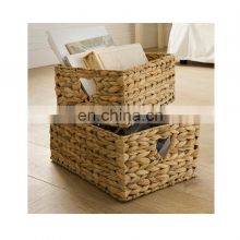 Handmade grass natural water hyacinth storage basket . Angelina WA: +84327746158 99 Gold Data