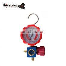 Freon Refrigeration Air Conditioning Single Digital Pressure Gauge Sight Glass Handle Hvac Gauge Manifold thumbnail-2