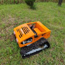 remote control mower on tracks, China remote control mower price, remote control slope mower with tracks for sale