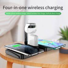 Manufacturer Hot Selling New 5 in 1 Multifunctional Mobile Phone Charger Wireless Charger thumbnail-4