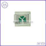 Stainless Steel Live Love Laugh Laser Italian Link Bracelet Charms thumbnail-4